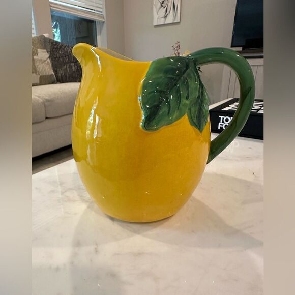 Sur La Table Citrus Lemon Pitcher - Picture 2 of 7